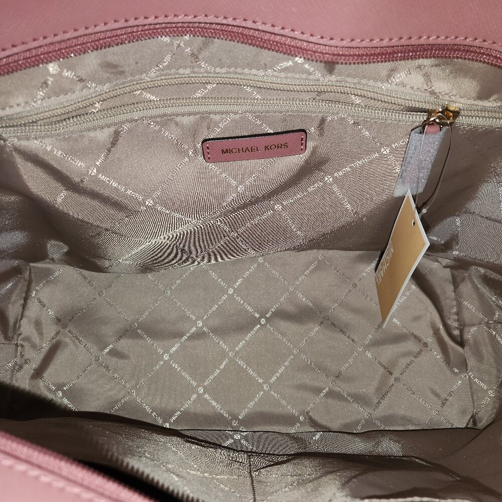 NWT Gilly Tote Michael Kors Leather Travel Shoulder Purse - Picture 7 of 15